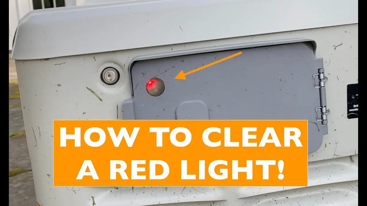 What Causes Red Light on Generac Generator