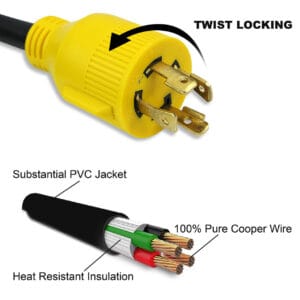 What Size Wire for 30 Amp Generator Plug