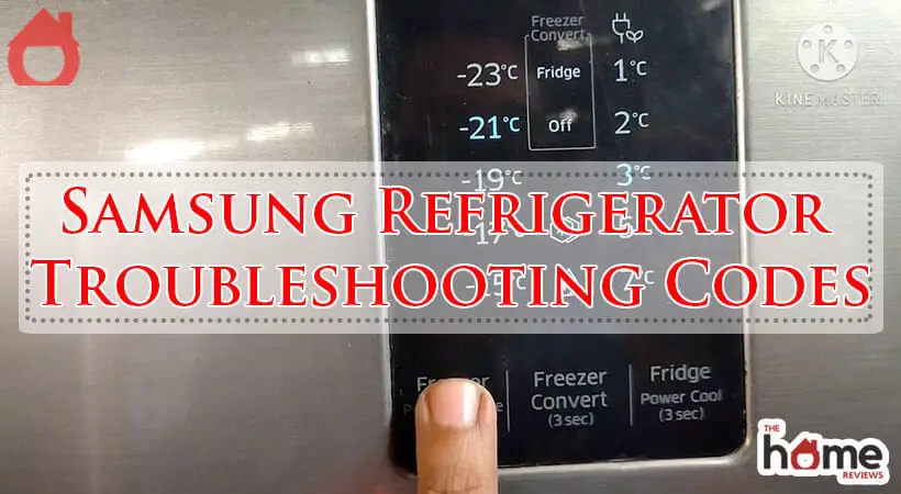 Samsung Refrigerator Troubleshooting Codes-Fi