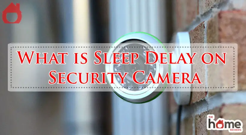 What is Sleep Delay on Security Camera-Fi