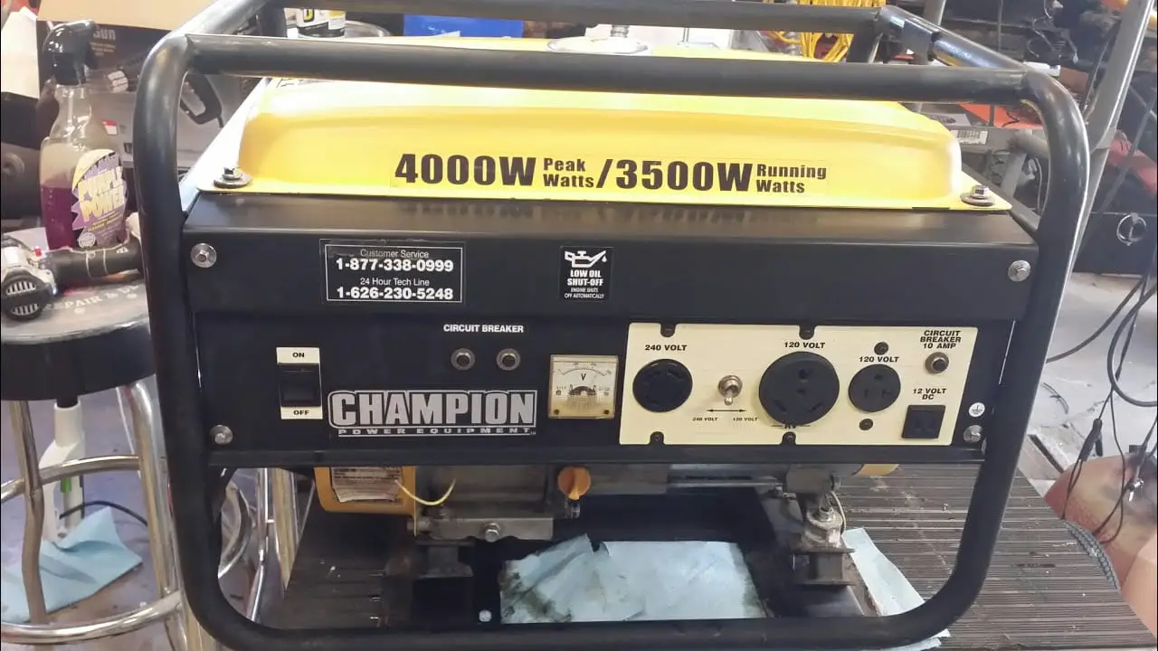 Champion Generator Troubleshooting Guide