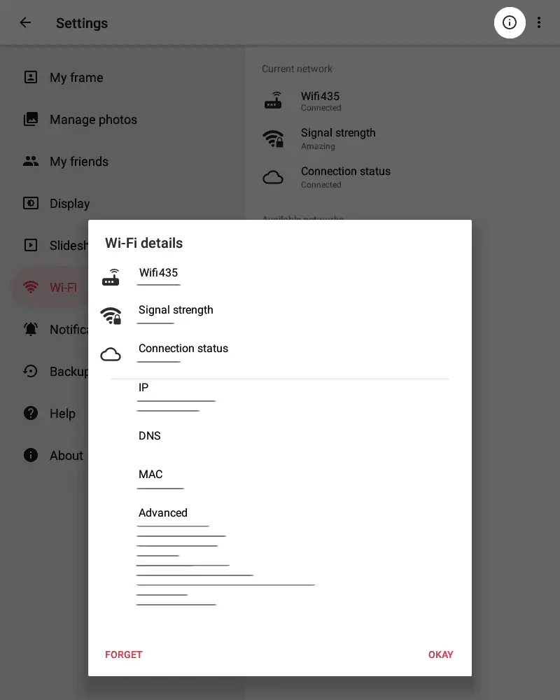 Frameo Troubleshooting