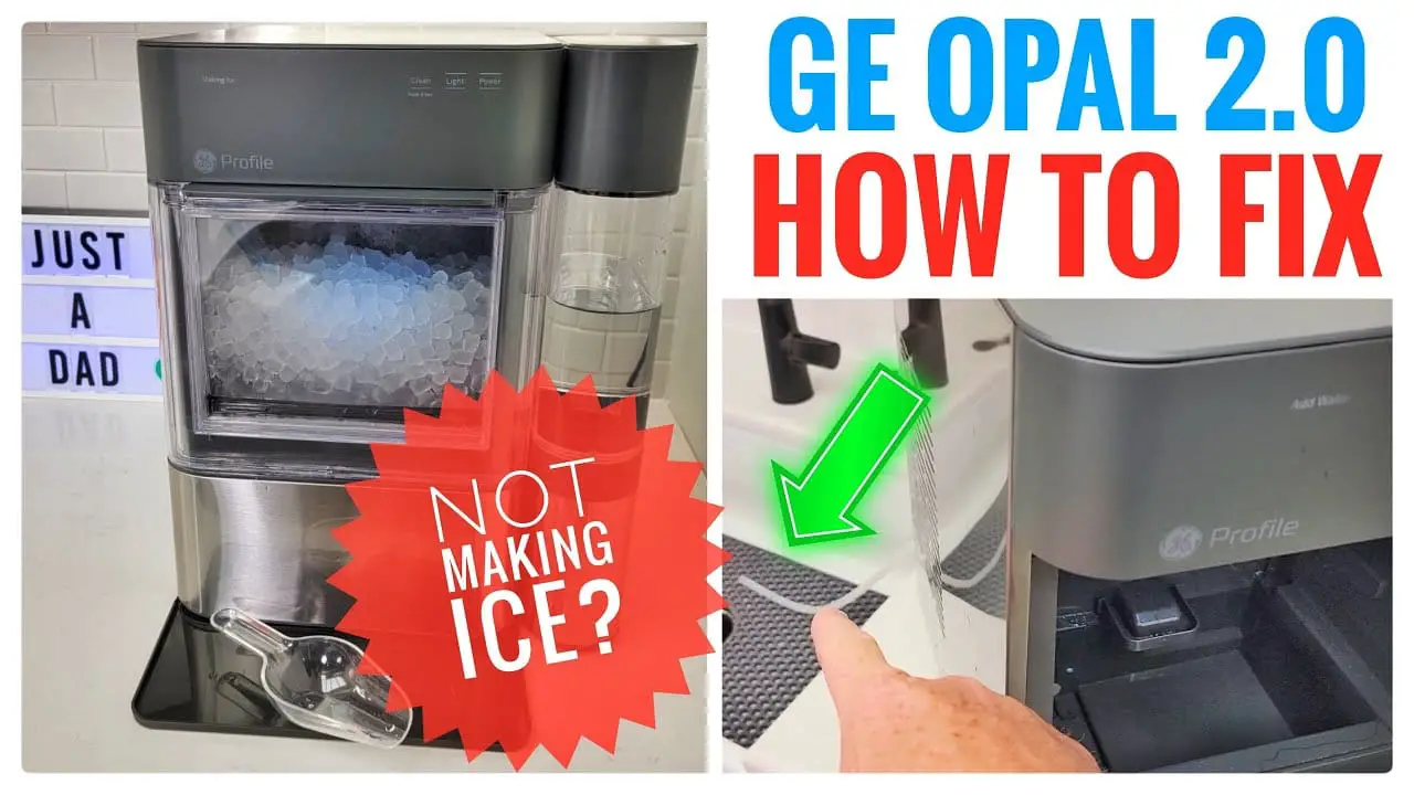 Ge Opal Ice Maker Troubleshooting