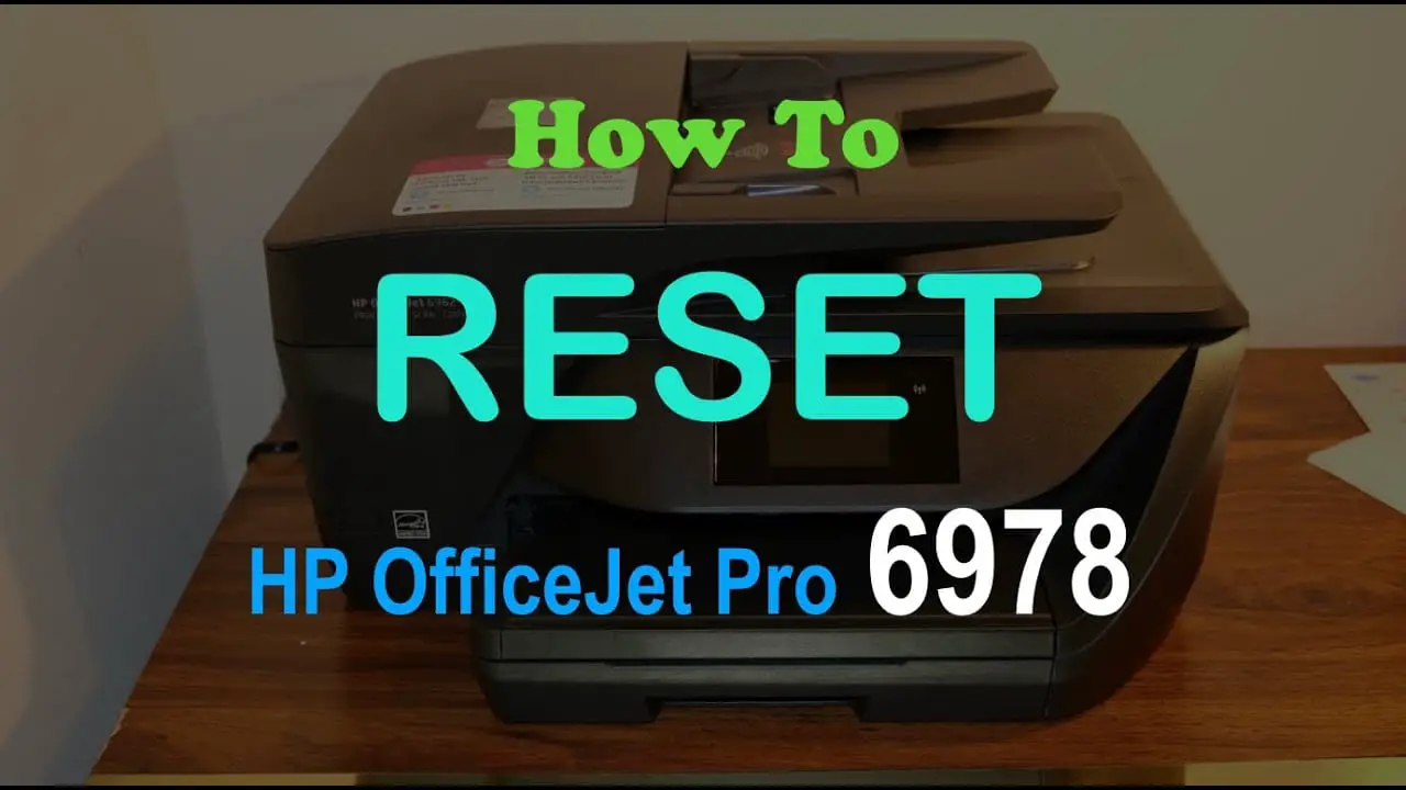 Hp Officejet Pro 6978 Troubleshooting