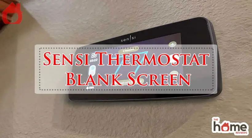 Sensi Thermostat Blank Screen-Fi