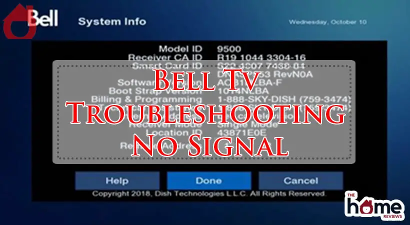 Bell Tv Troubleshooting No Signal-Fi