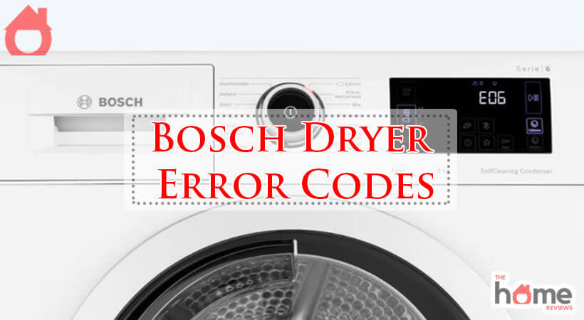 Bosch Dryer Error Codes-Fi