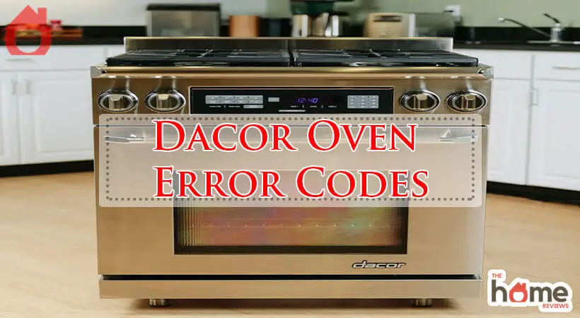 Dacor Oven Error Codes-Fi