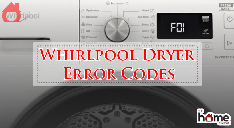 Whirlpool Dryer Error Codes-Fi