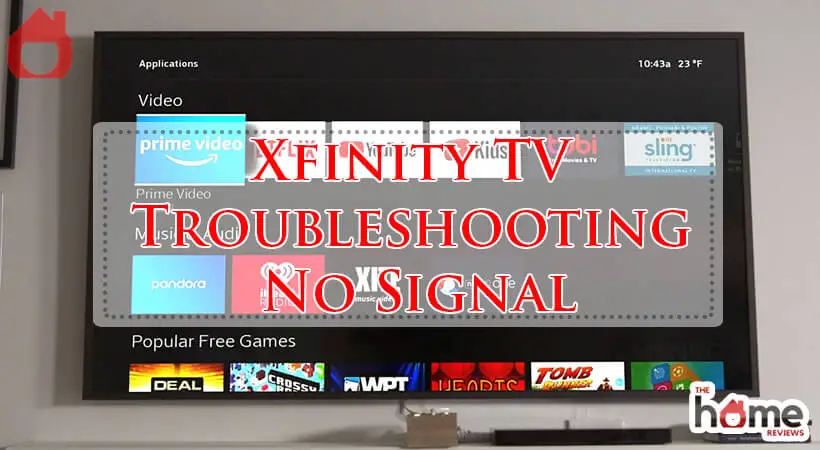 Xfinity TV Troubleshooting No Signal-Fi