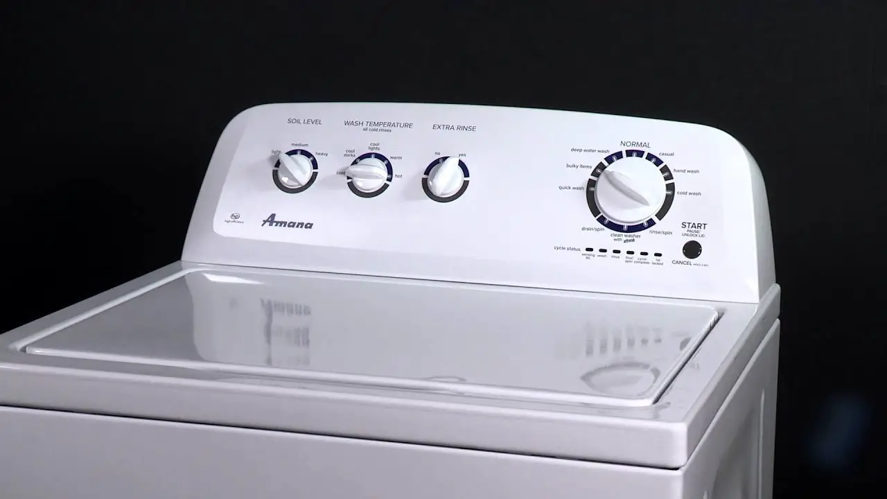 Amana Washer Troubleshooting