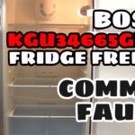 Bosch Fridge Freezer Defrost Problem