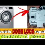 Bosch Washing Machine Door Lock Problem