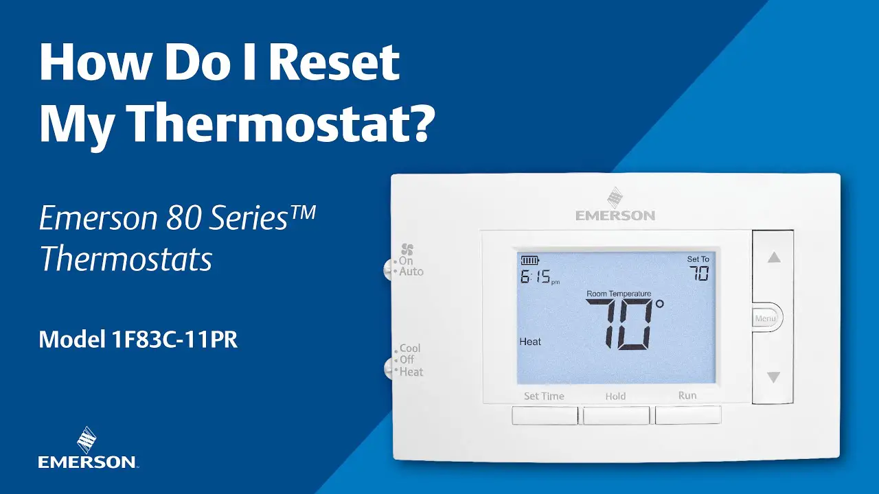 Emerson Thermostat Troubleshooting