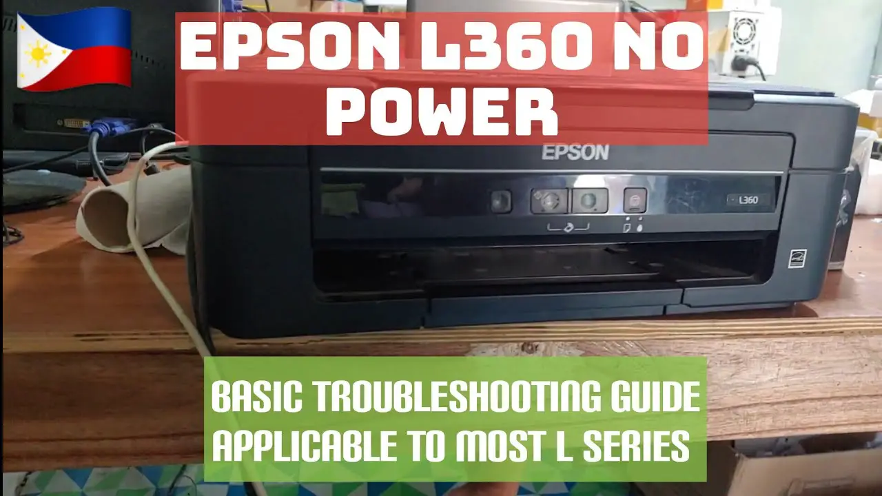 Epson L360 Troubleshooting Guide