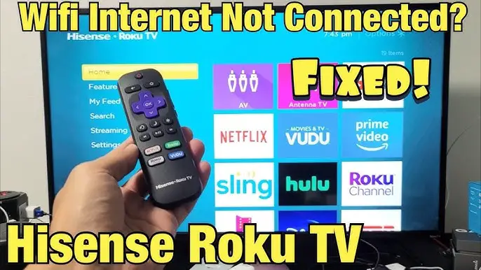 Hisense Roku Tv Not Connecting to Wifi