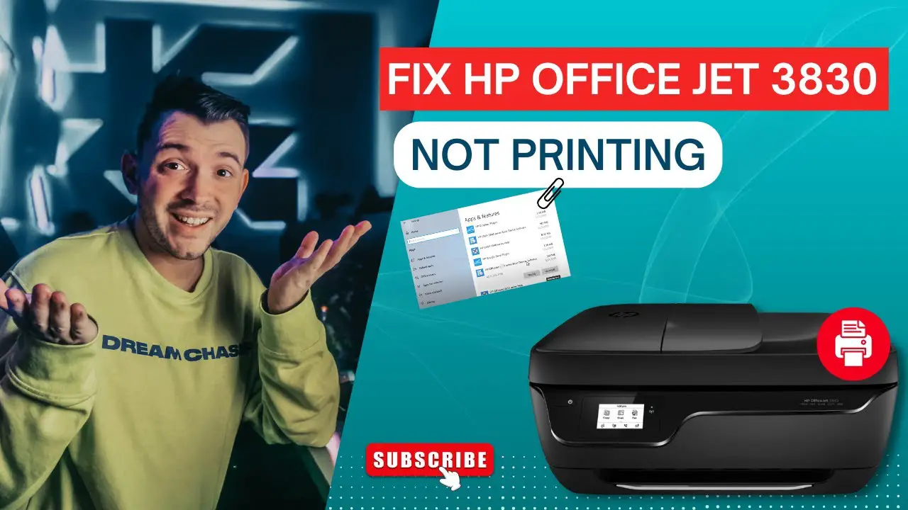 Hp Officejet 3830 Troubleshooting