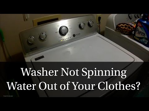 Maytag Washer Not Spinning Clothes Dry Enough