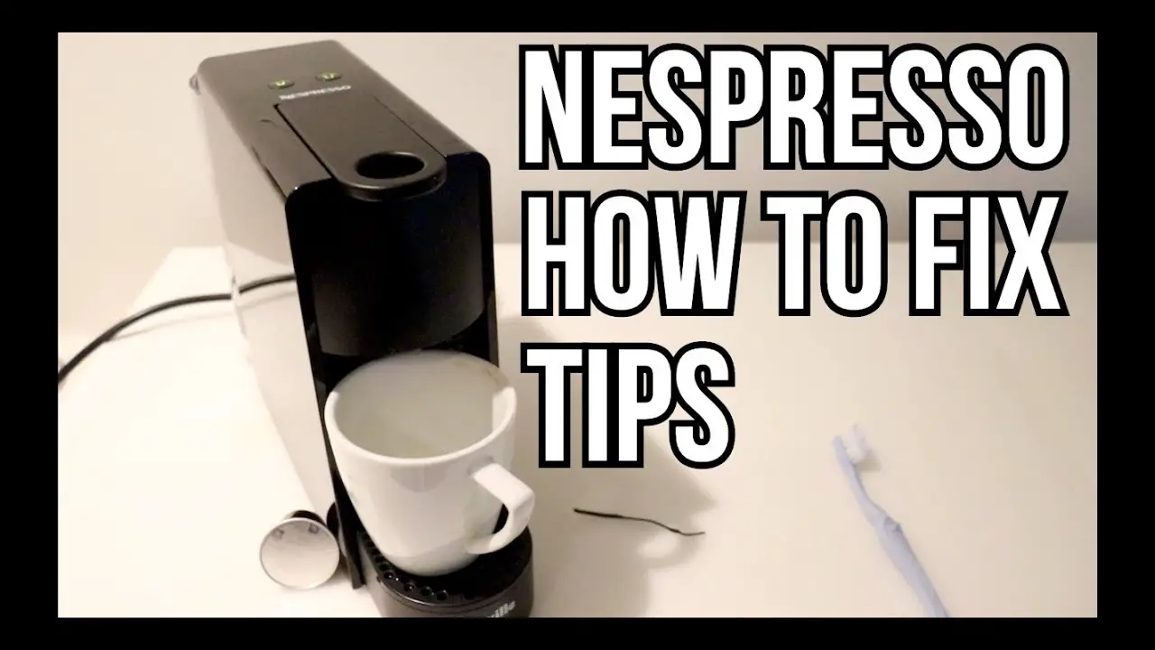 Nespresso Essenza Mini Troubleshooting