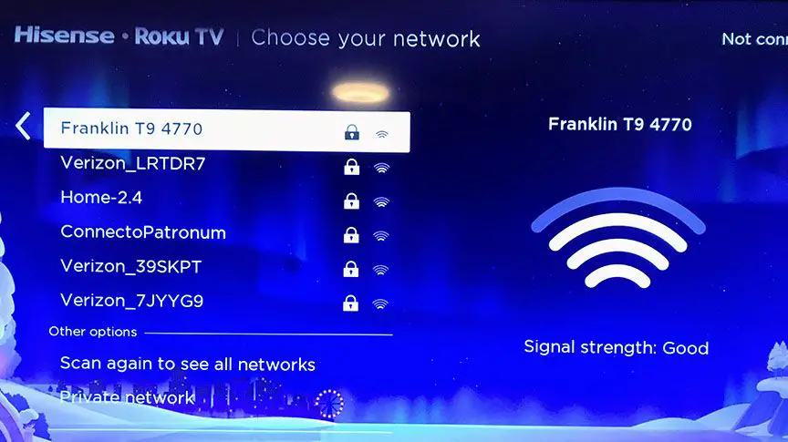 Roku Tv Not Connecting to Wifi