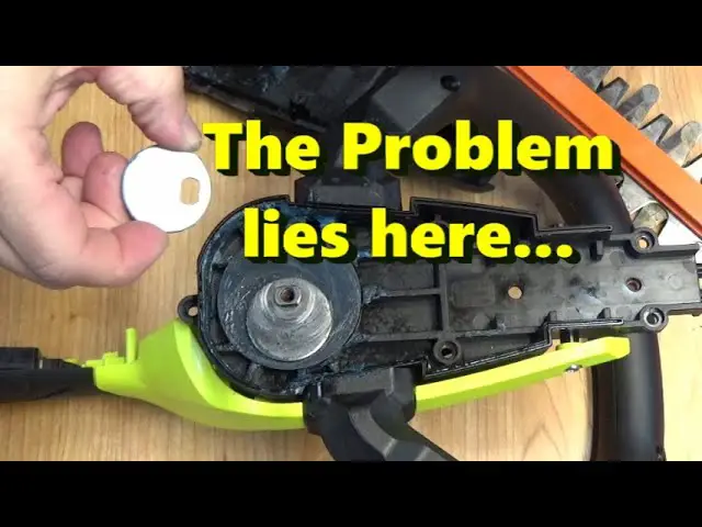 Ryobi Hedge Trimmer Troubleshooting