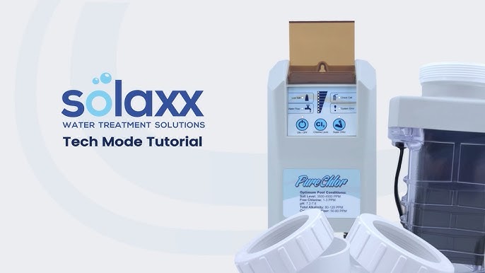 Solaxx Salt System Troubleshooting