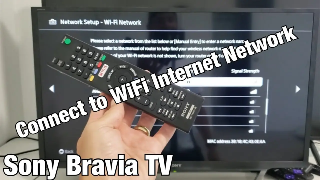 Sony Tv Not Connecting to Wifi