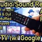 Sony Tv Troubleshooting No Sound