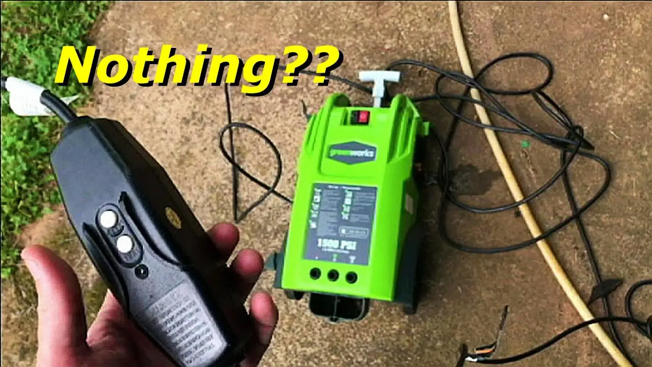 Why is My Greenworks Pressure Washer Not Working