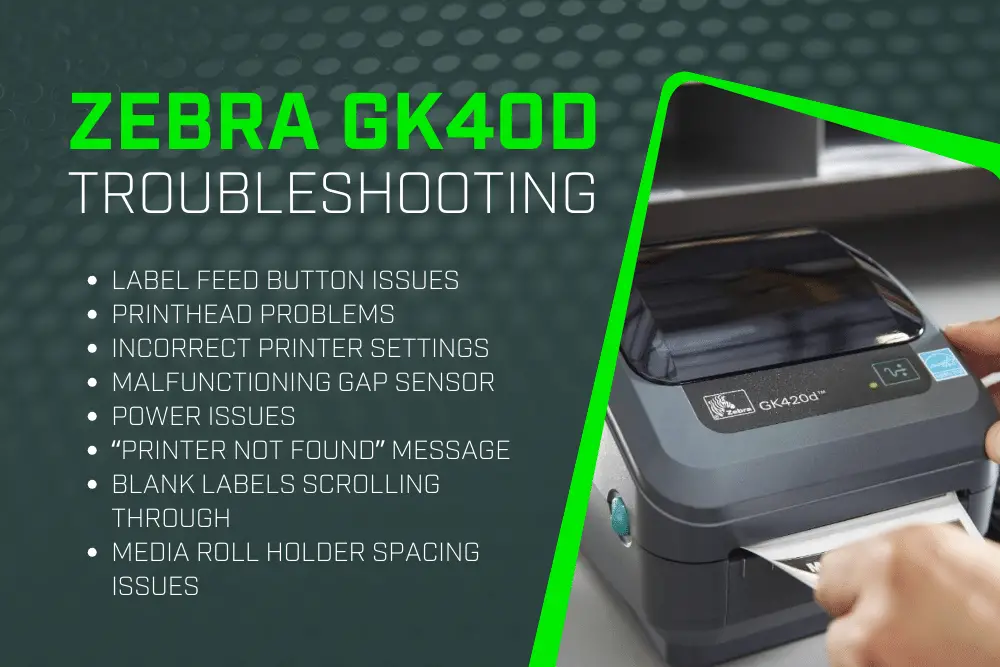 Zebra Label Printer Gk420T Troubleshooting