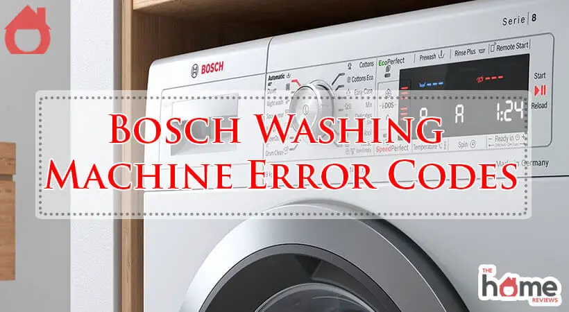 Bosch Washing Machine Error Codes-Fi