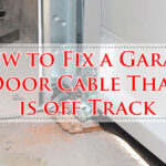 How to Fix a Garage Door Cable That is off Track-Fi