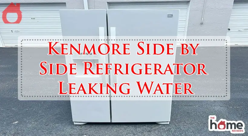 Kenmore Side by Side Refrigerator Leaking Water-Fi