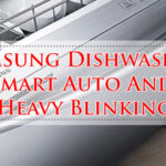 Samsung Dishwasher Smart Auto And Heavy Blinking-Fi