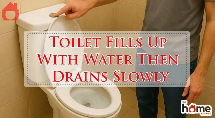 Toilet Fills Up With Water Then Drains Slowly-Fi