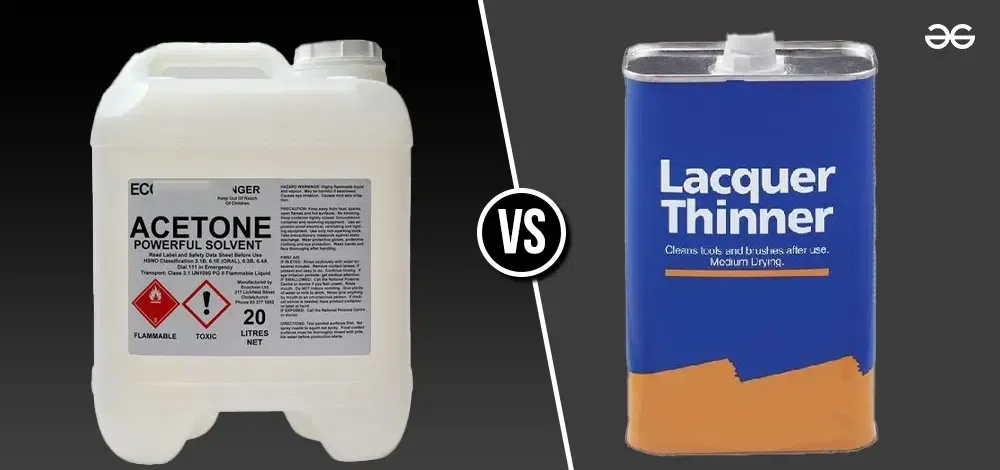 Acetone Vs Lacquer Thinner