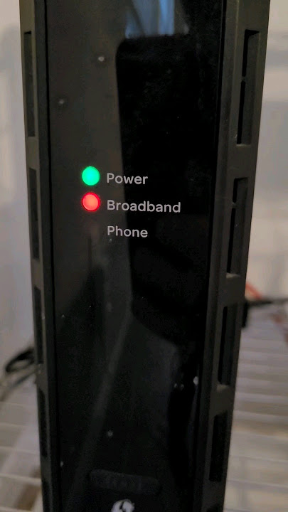 Att Broadband Blinking Red
