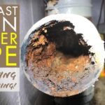 Cast Iron Sewer Pipe is Rusted And Leaking