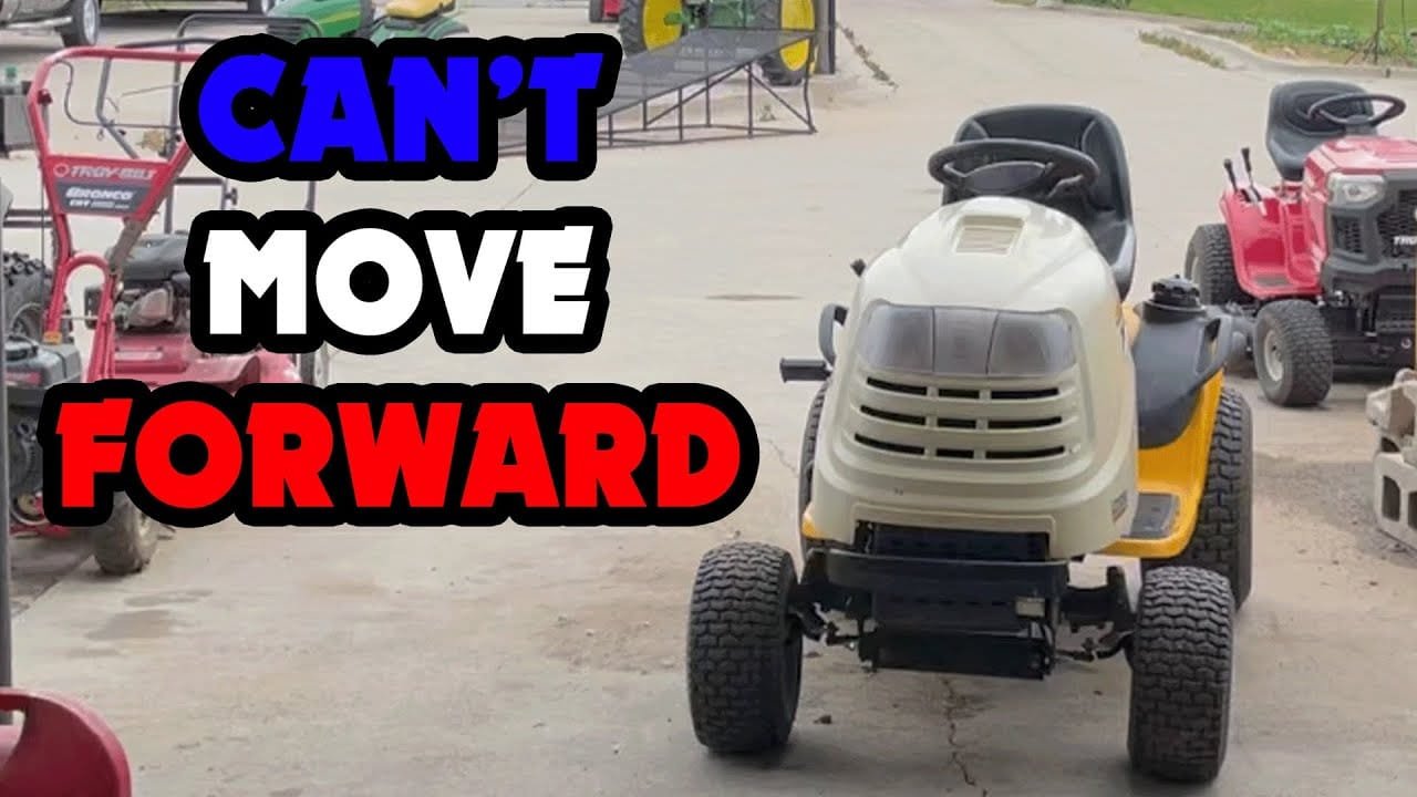 Cub Cadet Hydrostatic Transmission Won'T Move