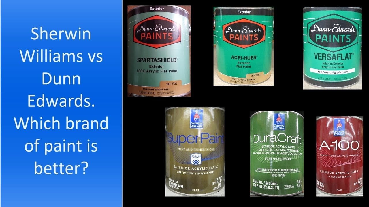 Dunn Edwards Vs Sherwin Williams
