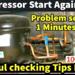 Fridge Compressor Starts Then Stops