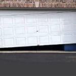Garage Door Crooked And Stuck