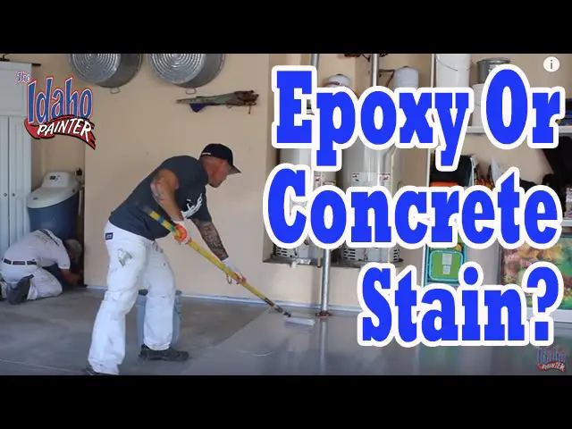 Garage Floor Stain Vs Epoxy