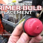 Gas Leaking from a Primer Bulb on a Snowblower