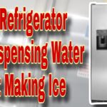 Ge Side by Side Refrigerator Water Dispenser Not Working
