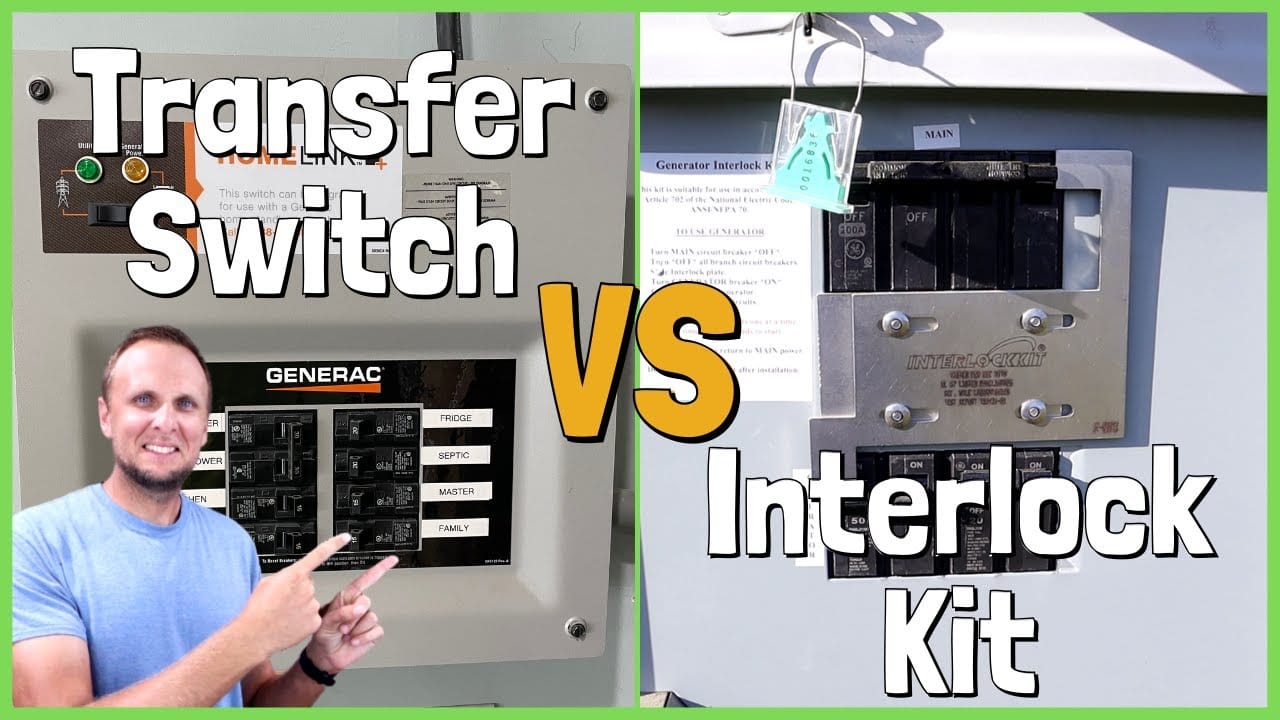 Generator Interlock Vs Transfer Switch