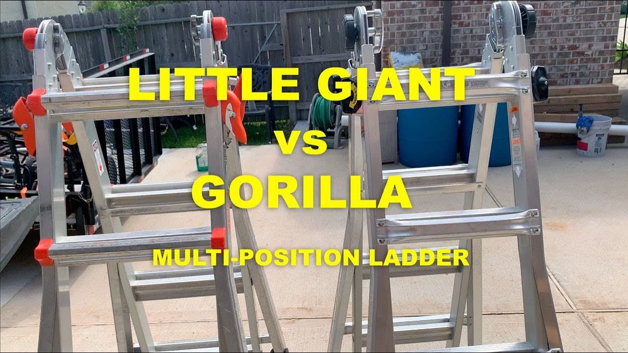 Gorilla Ladders Vs Little Giant