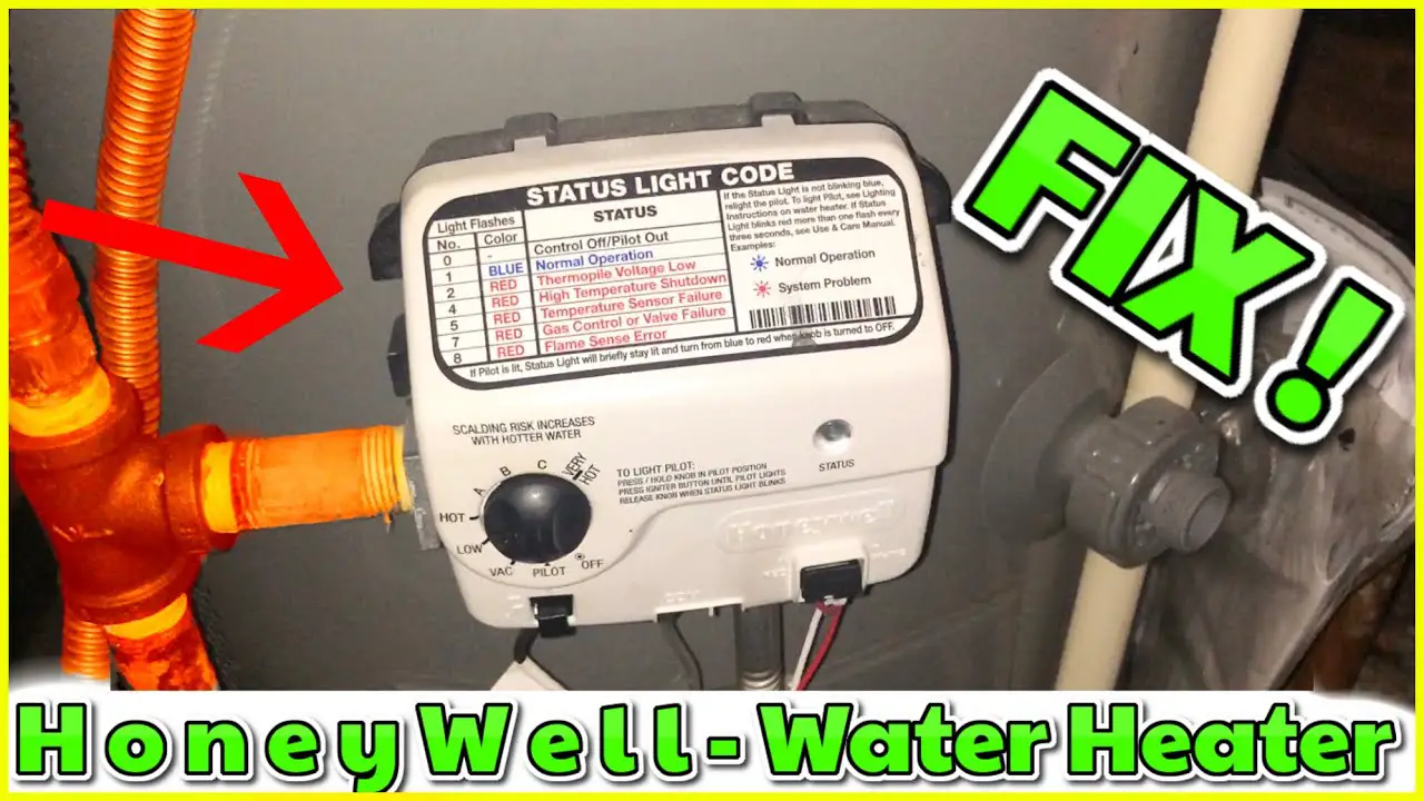 Honeywell Water Heater Pilot Light Won'T Light