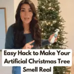How to Bring Pine Smell into the Home for an Artificial Christmas Tree