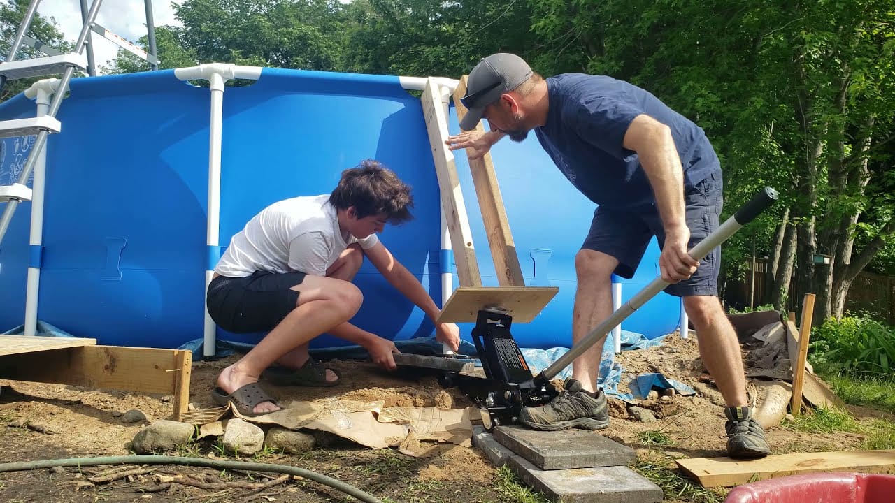 How to Fix an Unlevel Pool Without Draining It